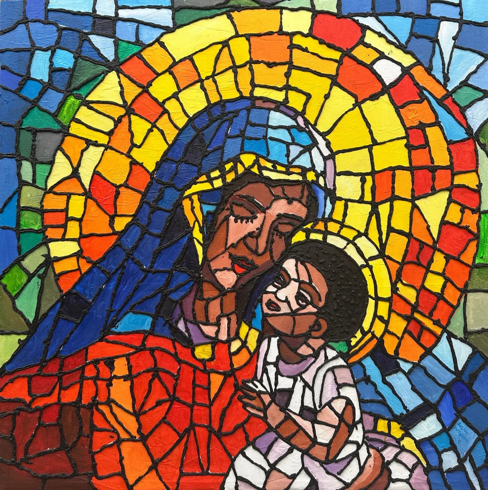 Black Madonna and Child