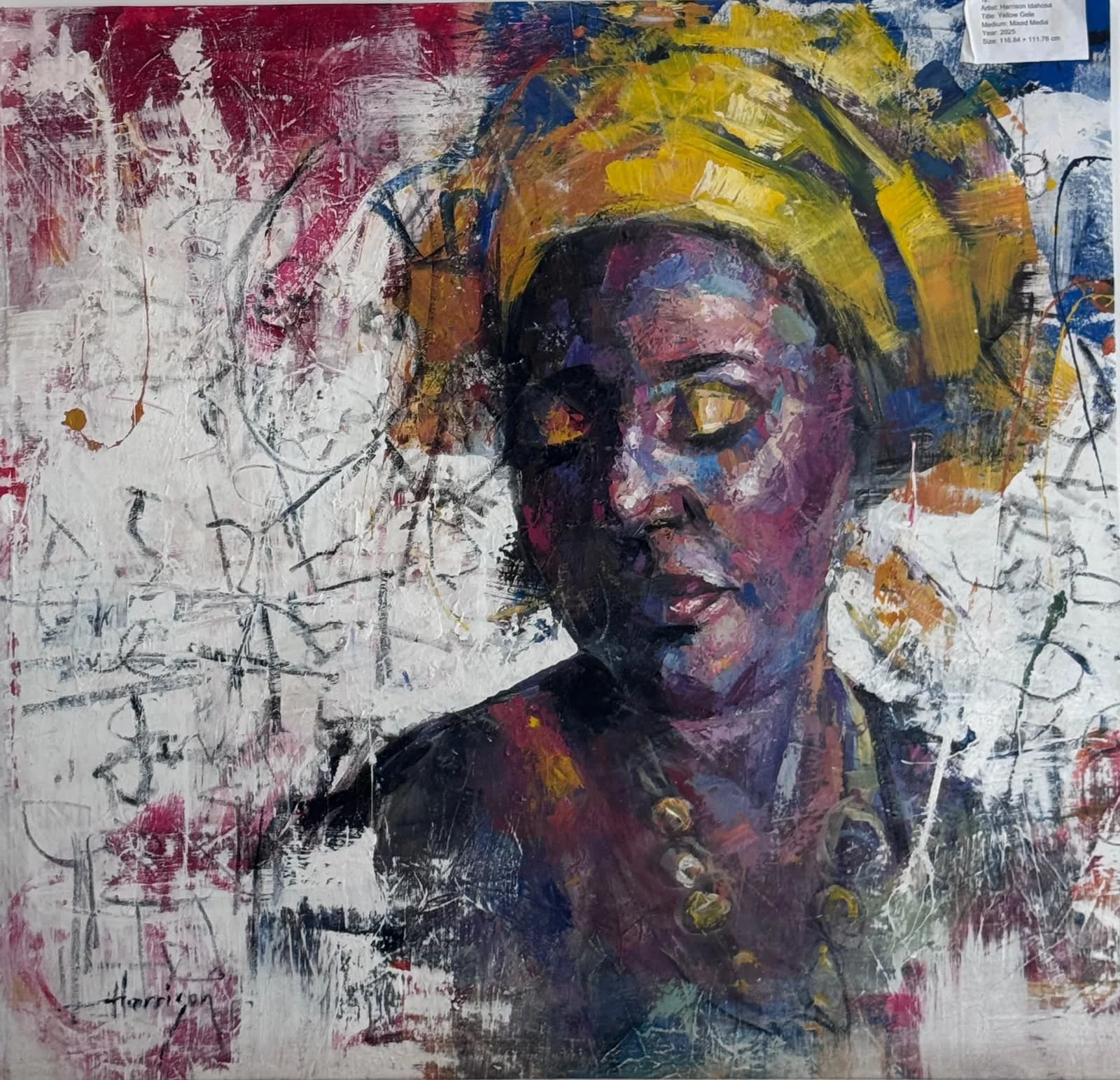 Yellow Gele